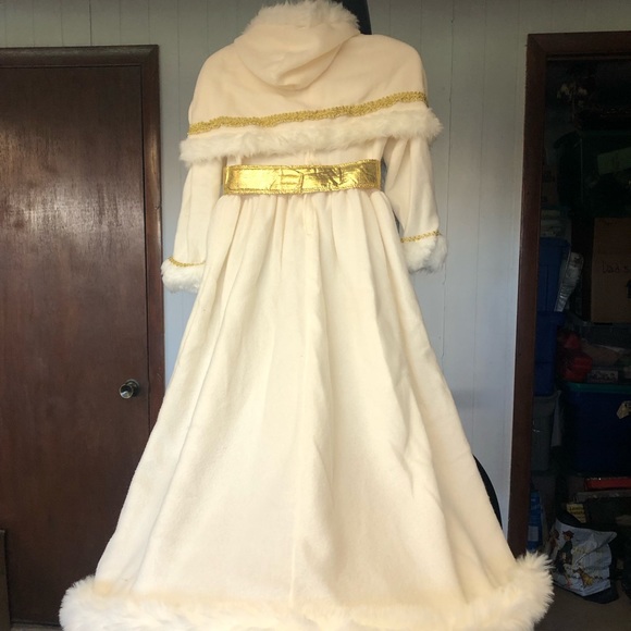 SOLD. Snow Princess Costume (Child Medium) - Picture 2 of 2